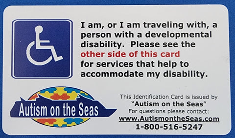 ID Traveling Assistance  Card