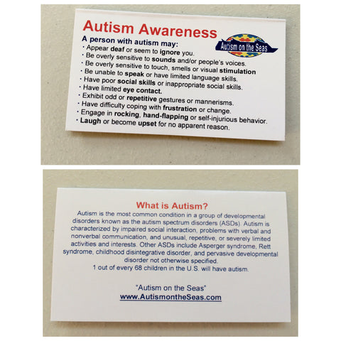 Autism Awareness Card Pack