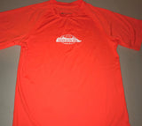 Pool Shirt Short Sleeve (Dry-Excel) - Orange with AotS Logo on  Front & Back